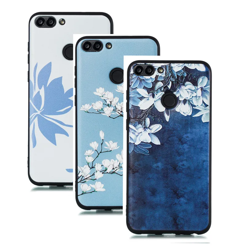 

SUEF Lazy cat Case Coque For Huawei honor 9 Lite Silicone phone case