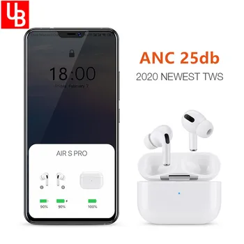 

Air pro 3 TWS 1:1 Clone Airpodering Bluetooth Earphone Wireless Headphones Earbuds Airoha 1552 Chip ANC Noise Reduction Stereo