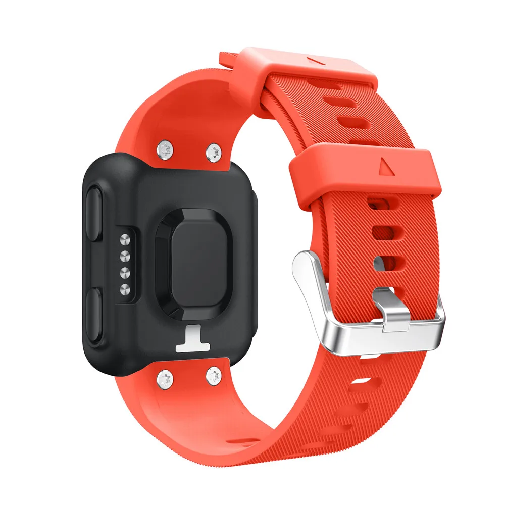 Silicone Replacement Watch Band for Garmin Forerunner 35 Strap Sport Bracelet For Garmin Forerunner 35 30 3