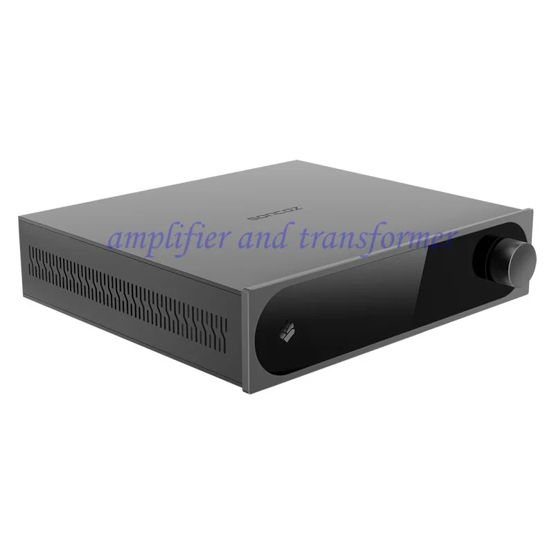 

Soncoz SGD1 Hi-Res Balanced DAC Dual ES9038Q2M 32bit 784 kHz DSD512 XMOS U208 Bluetooth 5.0 Preamplifier Remote Control