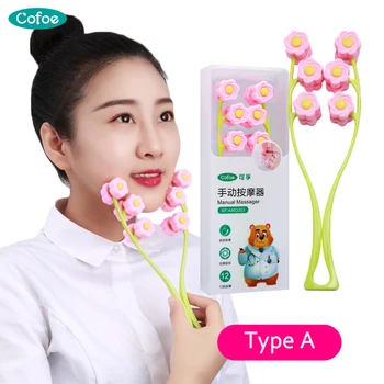 

1 pcs Cofoe 2 type Face UP Remove Neck Chin Roller Massager Slimming Beauty Tool Anti Wrinkle Face Slimmer