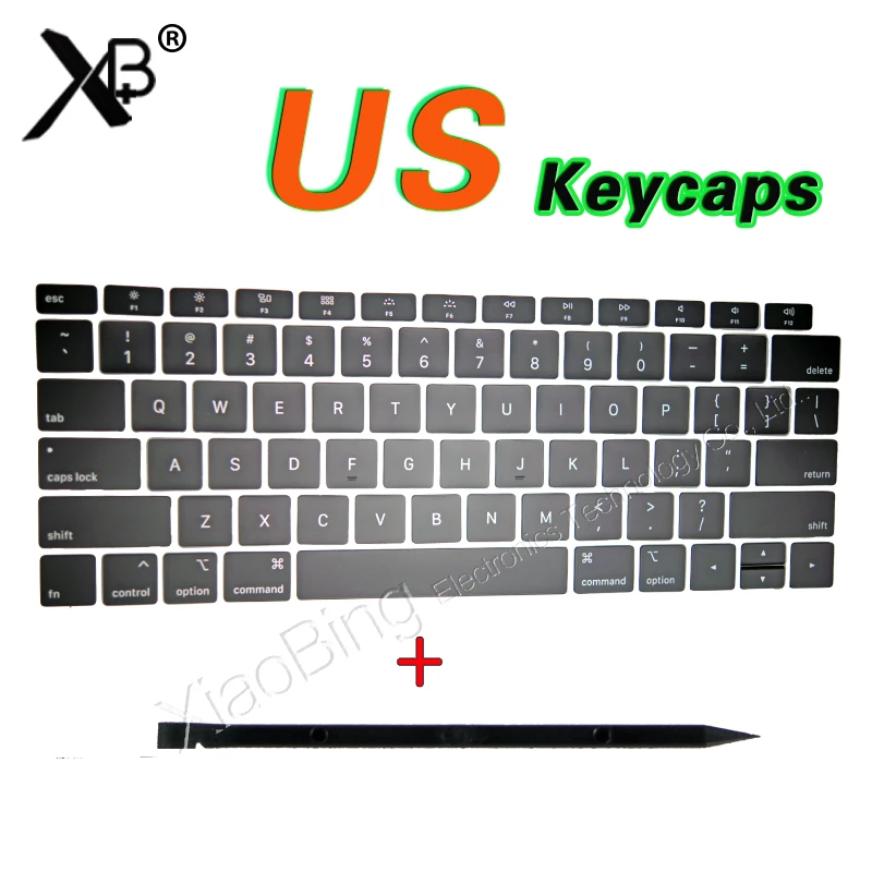 Новый ноутбук A1989 a90. A1932 Keycaps США английский для Macbook Pro Air Retina 13 &quot15&quot US Keyboard Keycap 2018
