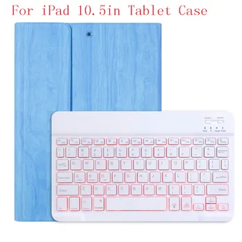 

For Apple iPad 10.5in 2019 Case Detachable Bluetooth Wireless Keyboard Cover Stand Auto Wake Protective Shell Skin Holder #1031