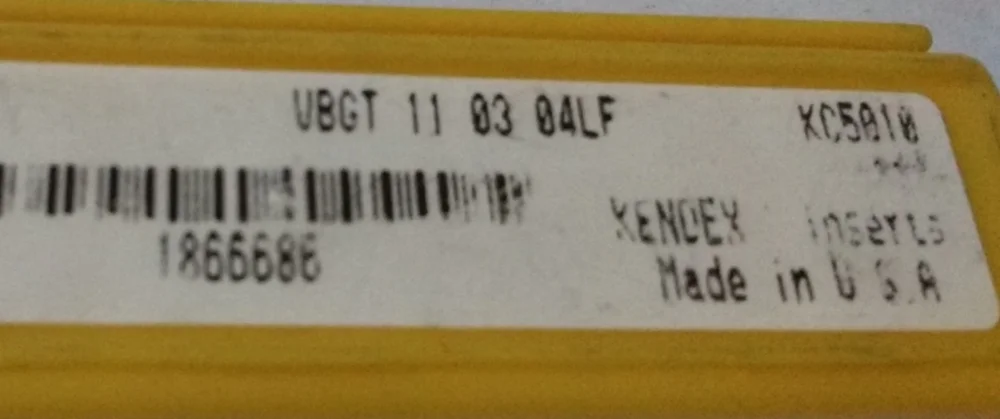 5 шт. KENNAMETAL VBGT110304LF KC5010