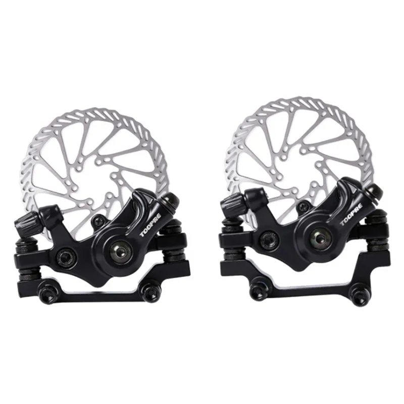 Велосипедный дисковый тормоз алюминиевый сплав Горная дорога MTB велосипед механический суппорт Дисковые Тормоза Велоспорт двойной тормоз