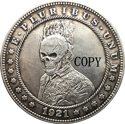 Копилка Hobo Nickel 1921-D для монет Morgan Dollar тип 157 США | Дом и сад
