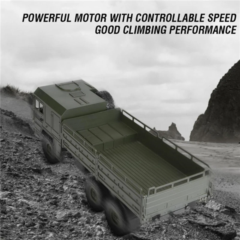 Мальчик Рождественский подарок Военная Модель игрушка RC TRUCK 1:16 RC 6WD моделирование транспортер автомобиль игрушка дистанционное управление модель грузовика
