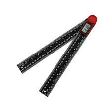 12 "200mm/300mm 디지털 각도 눈금자 스테인레스 스틸 전자 각도 측정기 각도기 각도계 디지털 각도 게이지(China)