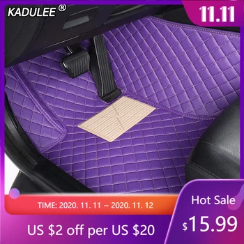 

KADULEE Custom car floor mats for Jac all model JAC S2 S3 T5 Rein13 s5 faux s5 car accessories car-styling special foot mats