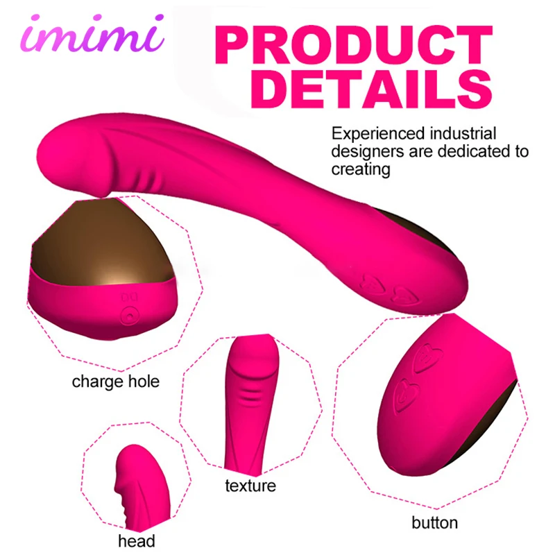 Intimate Goods Huge Dildo Vibrator Clitoris Stimulator Magic Wand Vagina Massager Strapon Lesbian Masturbator Sex Toys for Women