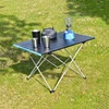 New Outdoor picnic folding table super light aluminum alloy fishing table camping table chair self driving picnic table ► Photo 2/6