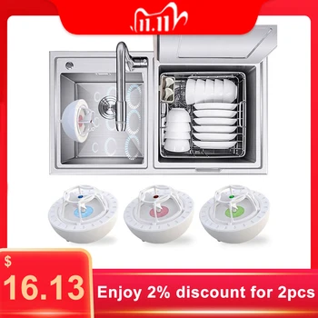 

Mini Ultrasonic Dishwasher USB Rechargeable High Water Pressure Fruit Vegetable Washing Machine Cleaner Kitchen Dish Washer