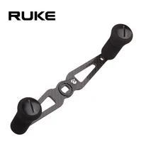 RUKE Рыболовная катушка углеродная ручка с ручкой EVA размер отверстия 8*5/7*4 мм длина 130 мм толщина 3 мм аксессуары DIY