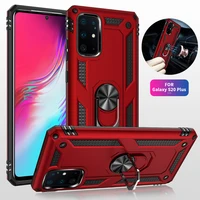 S20 Ultra Plus S20 FE S20FE S21 S 21 Plus Ultra Case Shockproof Armor Ring Stand Cover For Samsung Galaxy S20 Ultra Plus S20 FE 1