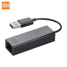 Original Xiaomi USB to Ethernet Card RJ45 Adapter Cable External 10/100Mbps for mi BOX 3 3C 3S 4 4C SE Laptop PC Notebook Usb2.0