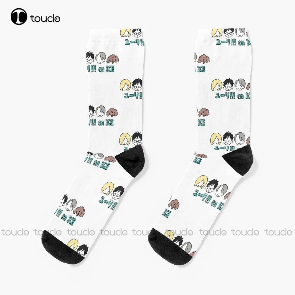 

Yuri' On Ice Socks Fun Socks For Men Personalized Custom Unisex Adult Teen Youth Socks 360° Digital Print Christmas Gift Gift