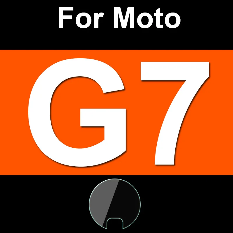 Lens Glass G7 2-в-1 3D закаленное стекло на Motorola Moto G7 Plus moto G7Power стекло Экран протектор стекло на moto g7 play Камера стекло moto g7 Plus стекло - Цвет: Lens Glass G7