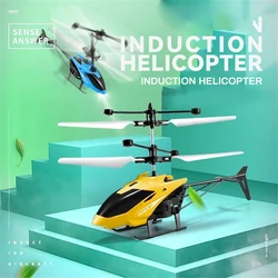 Mini hélicoptère à Induction, avion, lumière LED, télécommande, Drone, Suspension de vol, jouets pour enfants/adultes 