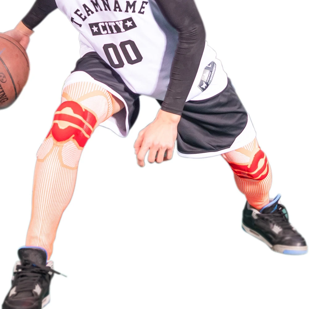 1pc Knee Pad Sleeve Thermal Compression Leg Support Protector For Baseball Basketball Soccer