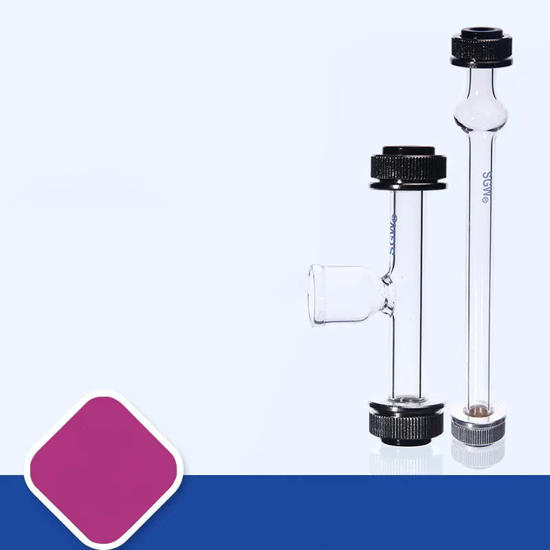 High Quality Optical Rotation Test Tube 100mm Bubble Optical Rotation