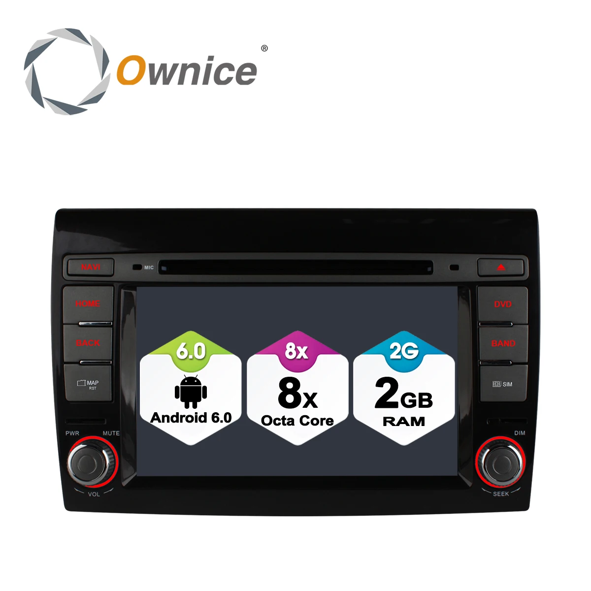 4G SIM LTE 1024*600 Octa 8 Core автомобильный dvd плеер Android 6 0 GPS Navi для Fiat Bravo 2007 2014 BT Radio WiFi 2 Гб RAM