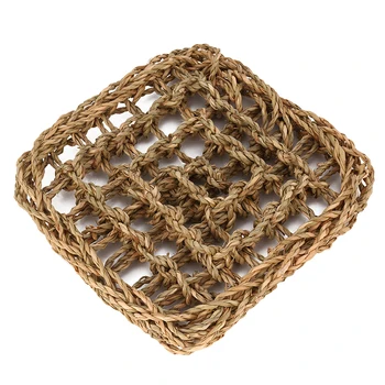 

Seaweed Lizard Hammock Swing Pet Lounger Reptile Toy Hanging Bed Mat Small Hermit Crabs Geckos Bed Mats Pet Reptile Accessories