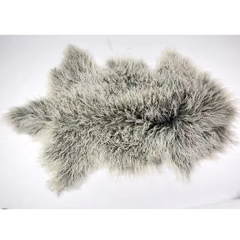 

CX-D-60 Winter Real Fur Area Rugs Real Mongolian Lamb Fur Throw Floor Carpets for Living Room