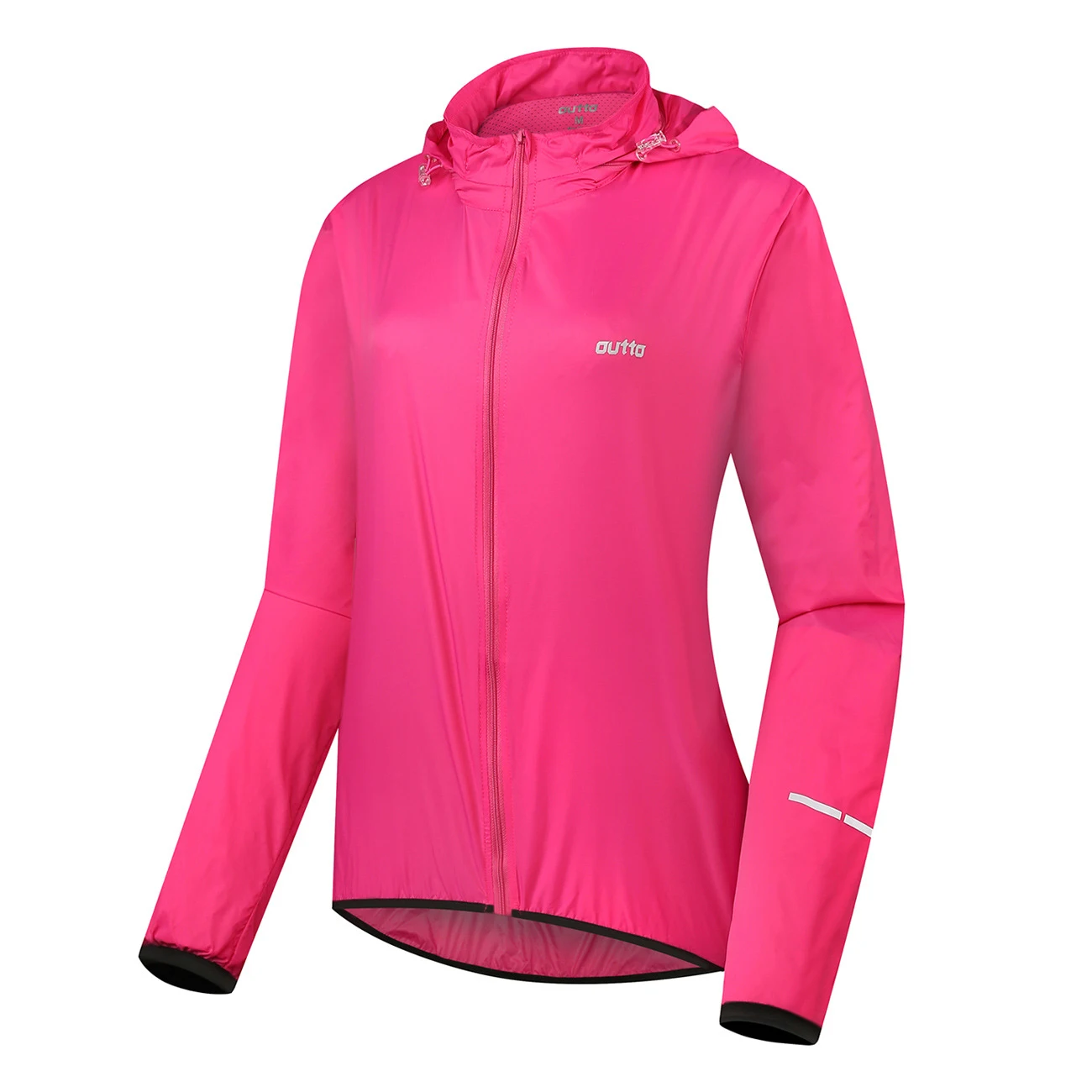pink 2 Женская куртка с капюшоном для велоспорта, Повседневная ветровка, велосипедные пальто на молнии, легкие женские куртки для бега, велоспорта, пешего туризма - Цвет: pink 2