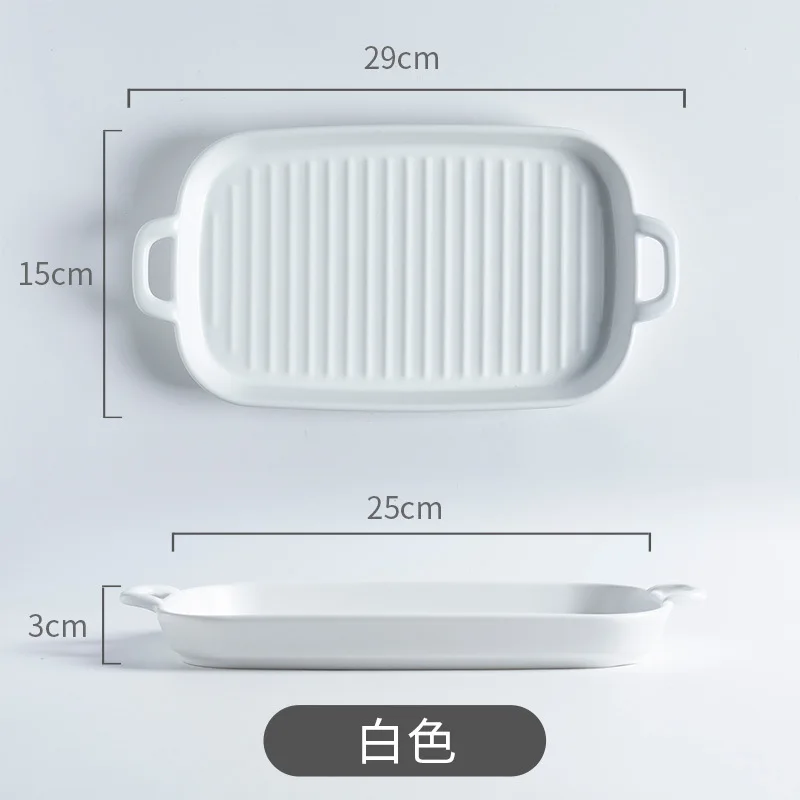 Керамическая печь для выпечки сыра, блюдо для выпечки, микроволновая печь, нордическая посуда, бытовые цветные тарелки - Цвет: c