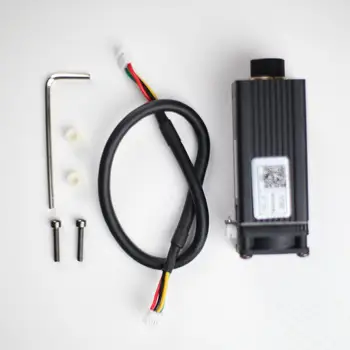 

405nm Professional Continuous 500MW Laser Cutting / Engraving Module Blue Light With TTL / PWM Modulation for laser engraving ma