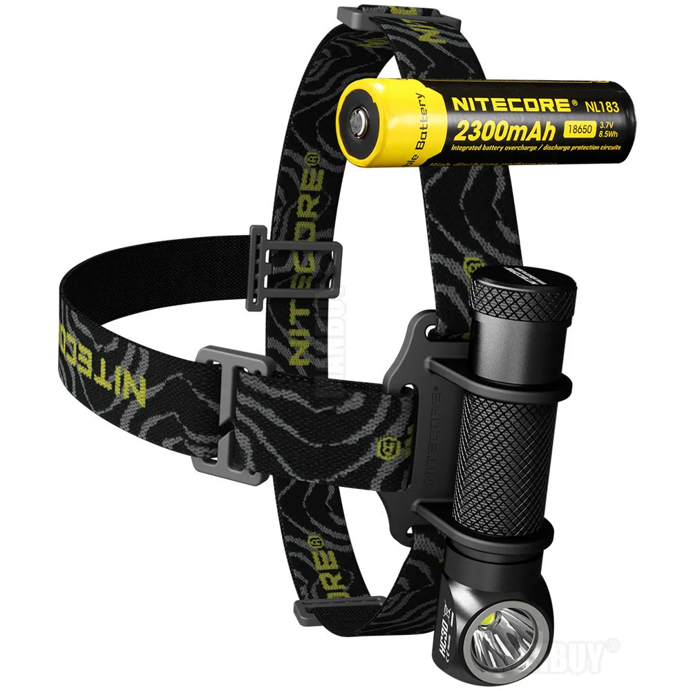 Хит продаж налобный фонарь NITECORE HC30 CREE XM L2 U2 18650 лм водонепроницаемый фонарик Torchw с