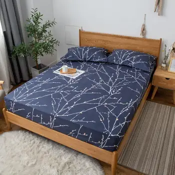 

30Waterproof Mattress Protector 1 pc Single Queen King Size Breathable Waterproof Fitted Bed Sheet and Mattress Cover