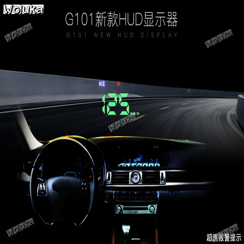 OBD Автомобильный скоростной проектор HD Смарт компас gps автомобильный HUD Дисплей CD50 Q06