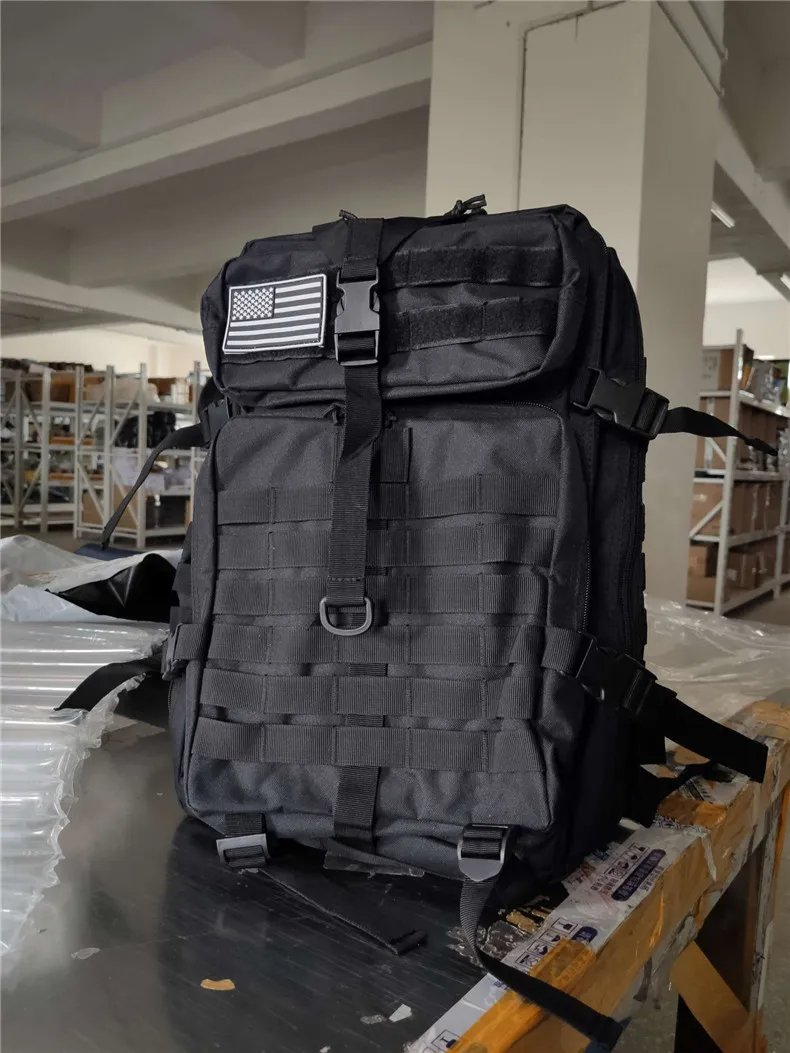 Mochila Militar Assault Tática 50L Preto Reforçada 3 Cores no Shoptime