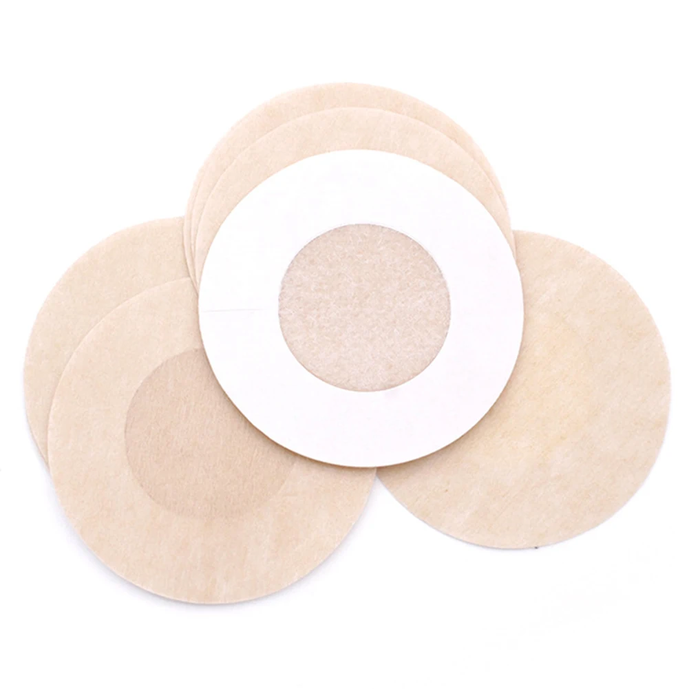 New 5pcs/set Disposable Nipple Covers Concealer Breast Bust Cleavage Enhancement No Trace Cloth Invisible Tape For Women Breast