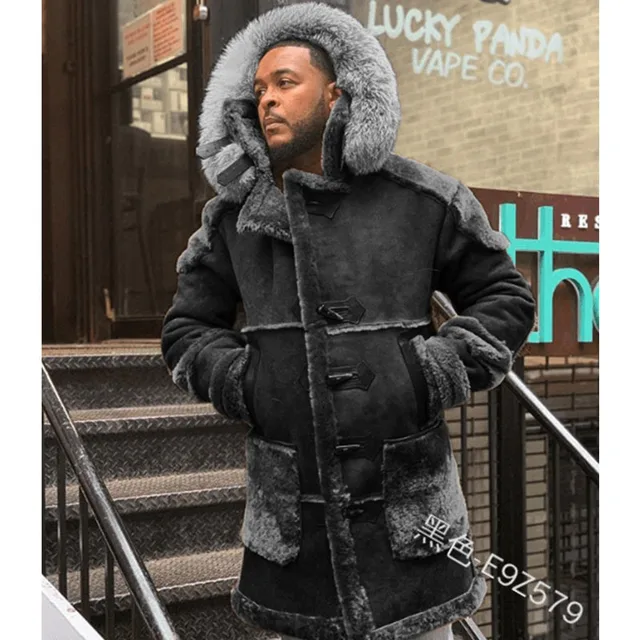Coldker Winter Thick Coat Men Warm 