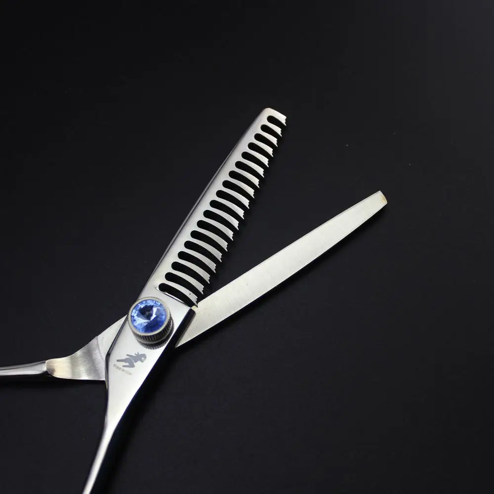 6 дюймов Парикмахерские профессиональные филировочные ножницы для волос Япония 440c салонные ножницы для волос