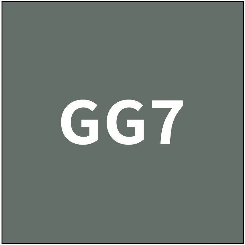 number--GG7 TOUCHFIVE 168 цветов одиночные художественные маркеры Кисть ручка эскиз на спиртовой основе маркеры двойная головка манга ручки для рисования товары для рукоделия - Цвет: number--GG7