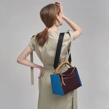 

Box Bag Luxury Leather Handbags Women Bags Designer 2019 Fashion Shoulder Bag High Quality Crossbody Bags For Women