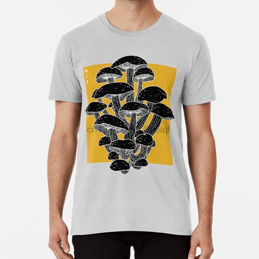 Shroom футболка грибы shroom милый эстетический | Мужская одежда