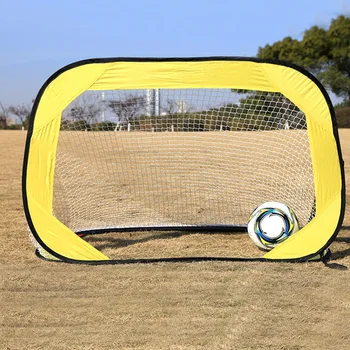 

Agility Training Football Gate Sports Nylon School Foldable Portable Outdoors Children Kids Soccer Goal Practice Detachable