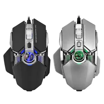 

G4 Ergonomics RGB Gaming Mouse Durable USB Wired 9 Buttons 5 Colors Backlight 2750 Adjustable DPI Optical Mice for PC Computer