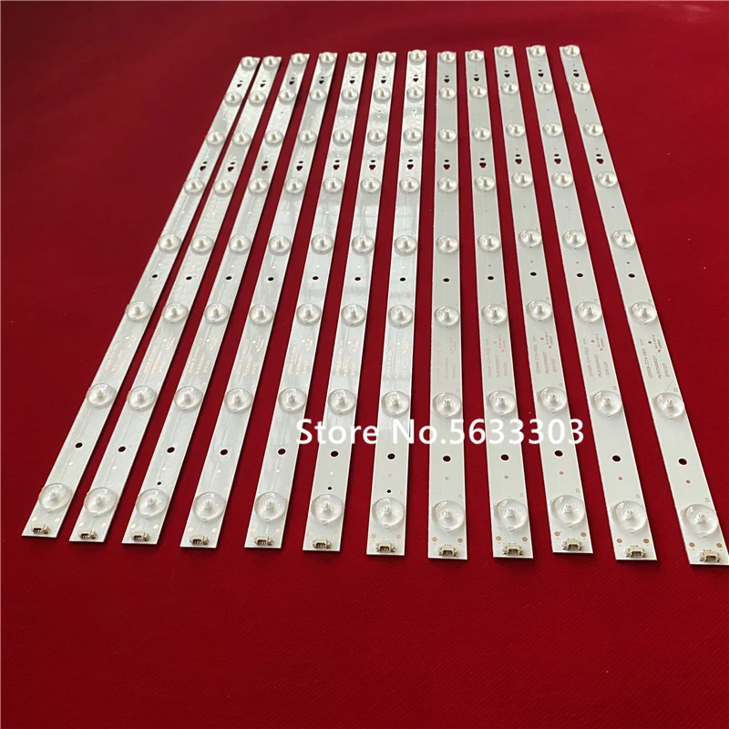 Новый 12 шт. 8 светодиодный 553 мм фонарь для LSC550HN01 K01 MX4245147501359 JVC LT55A73 55D8 ZC14 05(A) B