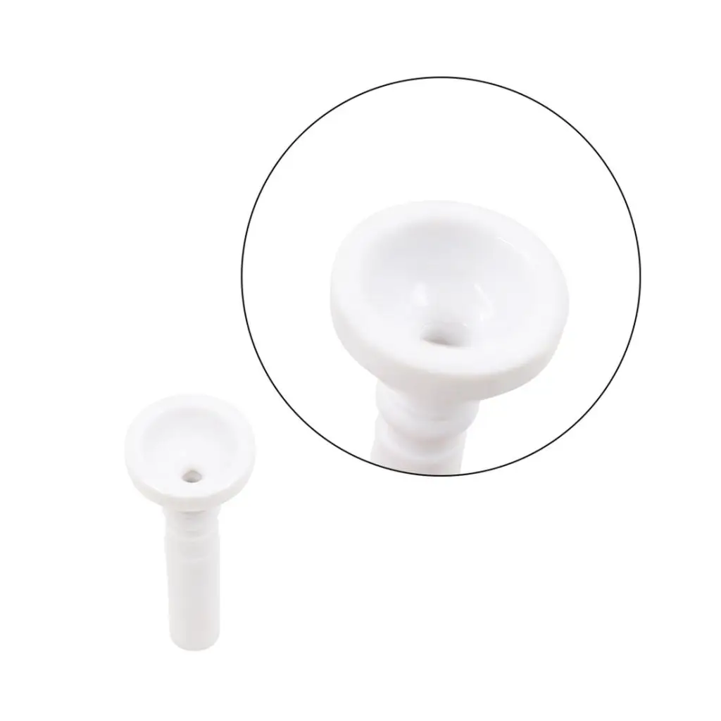 Musical Instrument Trumpet Mouthpiece for Trumpet Brass Woodwind Instrument Replacement Parts 66.3x25x25mm