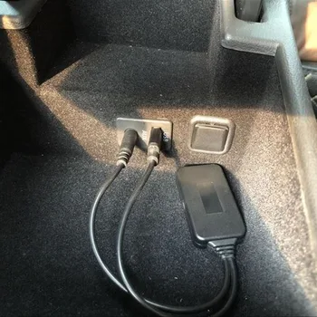 

For BMW E90 E91 E92 E93 Adapter Car Bluetooth AUX Cable ABS Shell Wireless