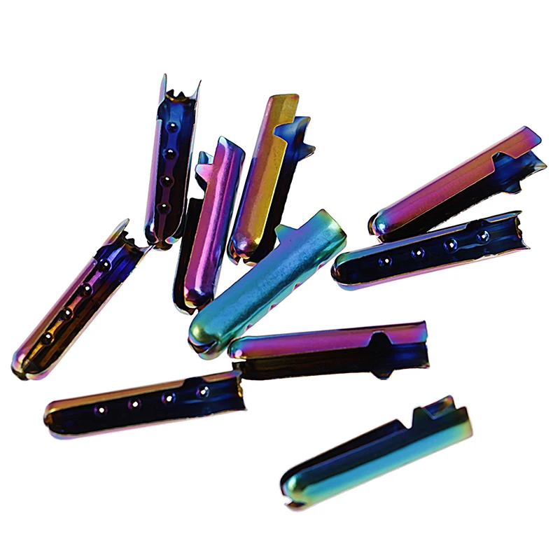 10PCS/lot DIY Shoe Lace Tips Replacement Head Shoestrings Accessories For DIY Shoelaces For Women Men Wholesale