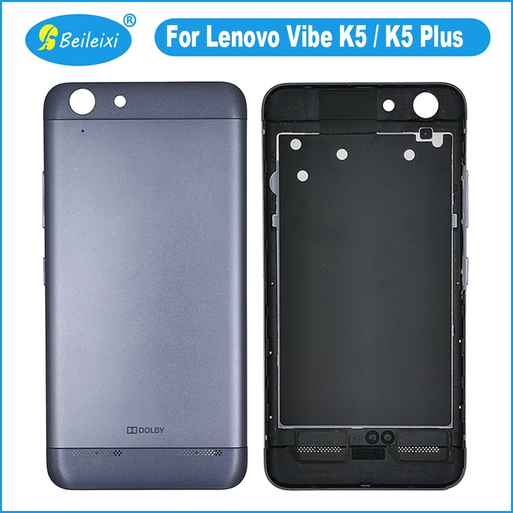 Задняя крышка аккумулятора для Lenovo Vibe K5 Plus A6020A46 A6020l36 запасные части с кнопками