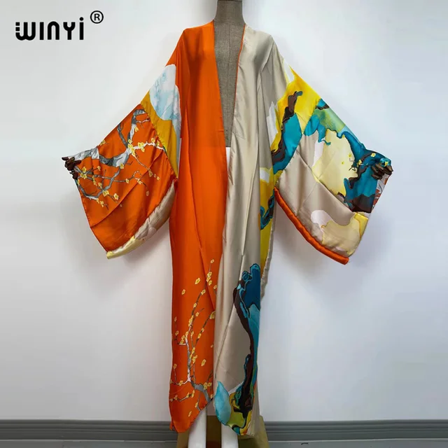 Europe WINYI new tunic bikini sweet lady pink boho Cardigan stitch Cocktail sexcy Boho Maxi Holiday Batwing Sleeve KIMONO mujer 27