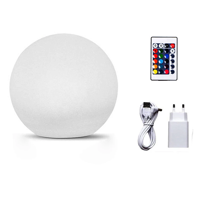 Boule lumineuse LED couleur variable 