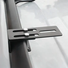 Универсальный автомобильный багажный Монтажный кронштейн фара для транспортного средства полоса светильник стойка крыша сумка стойка легко установить для внедорожника